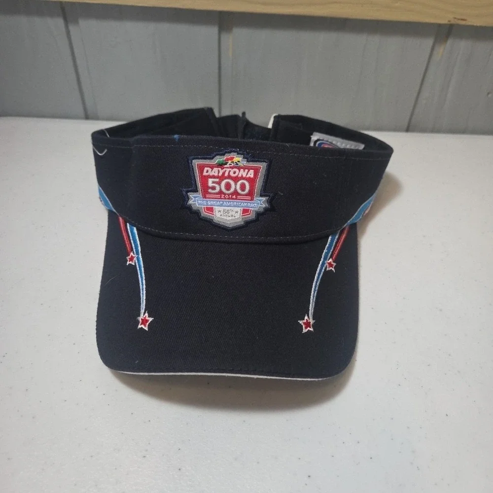 Daytona 500 56th Annual 2014 The Great American Race NASCAR Visor Shooting Stars